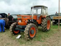 Fiat 750 DT Spezial steht im August 2012 am Baiersr�der Hof