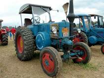 Lanz 8506 ist zu bewundern am Baiersr�der Hof, August 2012