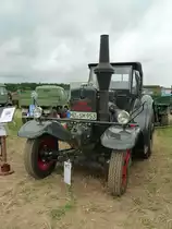 Lanz 9531 steht bei der Oldtimerausstellung am Baiersr�der Hof, August 2012