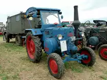 Lanz steht bei der Oldtimerausstellung am Baiersr�der Hof, August 2012