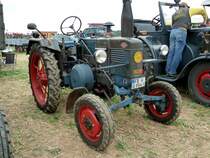 Lanz steht bei der Oldtimerausstellung am Baiersr�der Hof, August 2012