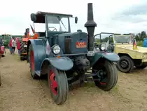 Lanz steht bei der Oldtimerausstellung am Baiersr�der Hof, August 2012