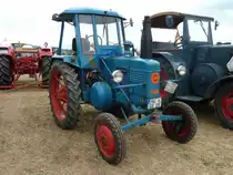 Lanz steht bei der Oldtimerausstellung am Baiersr�der Hof, August 2012