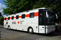 DRK Blutspendemobil am 17.06.2012 in K�ln-Porz anl�sslich des Blaulichttages.