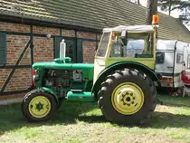 Traktor Zetor 50 Super aus dem Landkreis Prignitz (PR) beim 18. Oldtimer- und Traktoren-Treffen im AGRONEUM in Alt Schwerin [12.08.2012]

