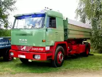 MAN-B�ssing TGS 18.320 Kipper, Baujahr etwa 1972 aus dem Landkreis Bad Segeberg (SE), Meetzen [17.08.2008]