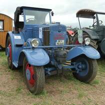 Lanz steht bei der Oldtimerausstellung am Baiersr�der Hof, August 2012