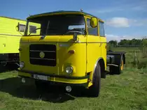 Chassis eines LIAZ-�koda 706 aus dem neuen Landkreis Vorpommern-Greifswald (VG) beim 18. Oldtimer- und Traktoren-Treffen im AGRONEUM in Alt Schwerin [12.08.2012]