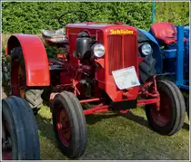 Schl�ter DS 15; Bj 1952; 12 Ps; 1610 ccm; Zyl 1; aufgenommen beim Oldtimertreffen in Keispelt (L) am 12.08.2012. 