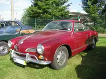 Coup� VW Karmann, Typ 14 auf Basis des  LK�fers  aus der Hansestadt Hamburg (HH) beim 11. Oldtimertreffen Hagenow [26.08.2012]
