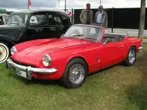 Roadester Triumpf Spitfire MK 3 aus dem alten Landkreis Ludwigslust (LWL) beim 11. Oldtimertreffen Hagenow [26.08.2012] 