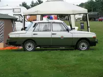 Funkstreifenwagen (FSTW) Wartburg 353 S der ehem.  Deutschen Volkspolizei  aus dem Landkreis Stormarn (OD) beim 11. Oldtimertreffen Hagenow [26.08.2012]
