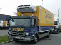 Merceds Atego 1222 K�hlkoffer Zulieferfahrzeug Dachser Food Logistics in Herne 14.04.2012 

