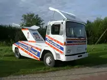 Dieser IVECO Showtruck ist am 02.September 2012 bei einer Monstertruckshow in Bergen/R�gen.Am 28.August 2012 stand der LKW in Bergen/R�gen.