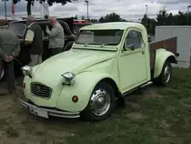 Lieferwagen Citro�n 2 CV aus dem alten Landkreis Ludwigslust (LWL) beim 11.  Oldtimertreffen Hagenow [26.08.2012]
