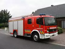 Tankl�schfahrzeug Mercedes-Benz Atego 1528F Aufbau Vanassche der Feuerwehr Leopoldsburg, Aufnahme am 23.09.2006 in Lommel 