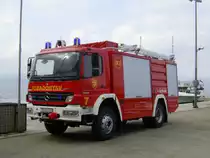 Tankl�schfahrzeug TLF 3500/400 CAFS Mercedes-Benz Atego 1528AF Aufbau Rosenbauer
der Feuerwehr Omis (Kroatien), Aufnahme am 10.08.2007 