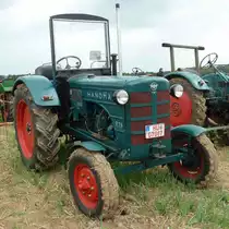 Hanomag R 28 steht beim Oldtimertreffen am Baiersr�der Hof, August 2012