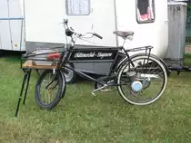 MAW-Fahrrad mit Hilfsmotor, sogenannter  H�hnerschreck , gesehen beim 11. Oldtimertreffen Hagenow [26.08.2012]
