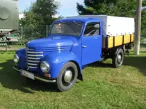 Pritschenwagen Framo 901 aus dem alten Landkreis Ludwigslust (LWL) beim 18. Oldtimer- und Traktoren-Treffen im AGRONEUM in Alt Schwerin [12.08.2012]
