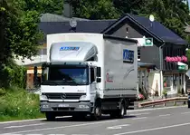 MB Atego 1224 Pritsche bei Kommern - 10.08.2012