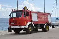Tankl�schfahrzeug FAP Aufbau Vatrosprem der Feuerwehr Omis (Kroatien), Aufnahme am 01.08.2011