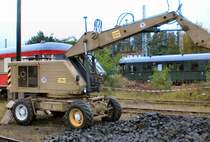 Mobillader T 174-2 aus Weimar, hier im ehem. Bw Sch�neweide, 2007