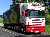 August 2012/ aus S�dosteuropa (Slowenien)  kommt der Scania R 420 - 