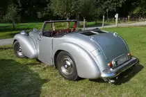 Triumph Roadster (Baujahr ca. 1947) im Niederrheinischen Freilichtmuseum Grefrath (25.9.11)