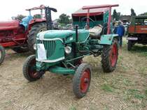 G�ldner steht im August 2012 am Baiersr�der Hof