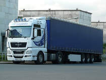 MAN TGX 18.440 von  LT Logistic  abgestellt in N�rnberg, 11.06.2012