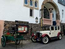 AUSTIN-MARTIN;1929 wartet vor dem Hotel-Bellevue in Traben-Trarbach auf die n�chste Ausfahrt; 120827