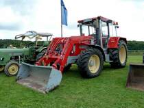 Schlter Super 1250 V mit Frontlader steht im September 2012 zum Schltertreffen am Kirchheimer See