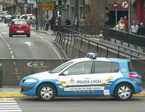 Ein Streifenwagen in Las Palmas. Das Foto stammt vom 06.06.2008