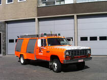 Vorauslschfahrzeug Dodge Power Ram W350 4x4 Aufbau Rosenbauer Belgium der Feuerwehr Veurne, Aufnahme am 09.09.2006
