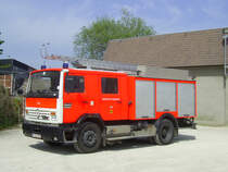 Tanklschfahrzeug Renault S 170 Aufbau Vanassche der Feuerwehr Ath, Aufnahme am 21.04.2007