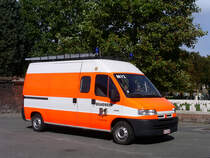 Gertewagen Citron Jumper der Feuerwehr Ieper, Aufnahme am 30.09.2006