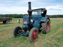 Lanz ist am Baiersrder Hof ausgestellt, August 2012