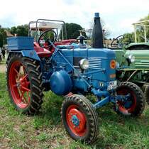 Lanz 1706, 17 PS, Bj. 1952, ist am Baiersrder Hof ausgestellt, August 2012