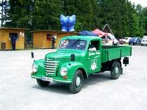 Der Framo der Brauerei Fiedler beim Gleichm��igkeitslauf in Scheibenberg. Sommer 2006