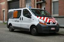Entstrfahrzeug Renault Trafic von Infrax (Gas/Strom), Aufnahme am 26.05.2009 in Hoboken