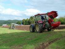 Feldarbeit beim Schlütertreffen am Kirchheimer See, September 2012