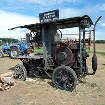 die Bandsge der Holzschneiderei Dreyer konnte am Baiersrder Hof bewundert werden, August 2012
