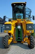 GreGoire G6.210, Vorderansicht des Traubenvollernters, Sept.2012