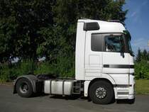 Sattelzugmaschine MB 1841 -Actros- der Firma  WERNICKE  aus der Landeshauptstadt Schwerin (SN), Grevesmhlen [09.09.2012]