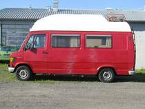 Wohnmobil mit Hochdach MB 207 D aus dem Landkreis Nordwestmecklenburg (NWM), Grevesmhlen [09.09.2012]