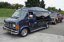 Dodge RAM mit schnem Airbrush, US-Car-Show Grefrath 2011-08-21