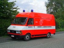 Gertewagen Wasserrettung/Atemschutz Citron C 35 RD der Feuerwehr Herentals, Aufnahme am 07.07.2007