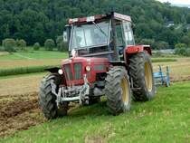 Feldbearbeitung beim Schlütertreffen am Kirchheimer See, September 2012


