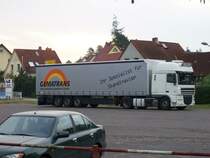 DAF XF Sattelzug in Bergen am 21.08.2012